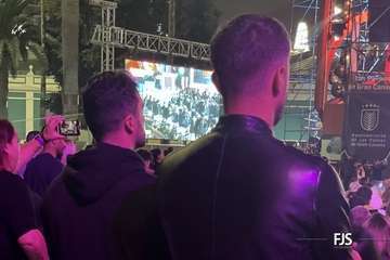 Actuación de la murga teldense Los Nietos de SaryManchez en la segunda fase del concurso carnavalero de la capital grancanaria/FJS Fotografía y TA.